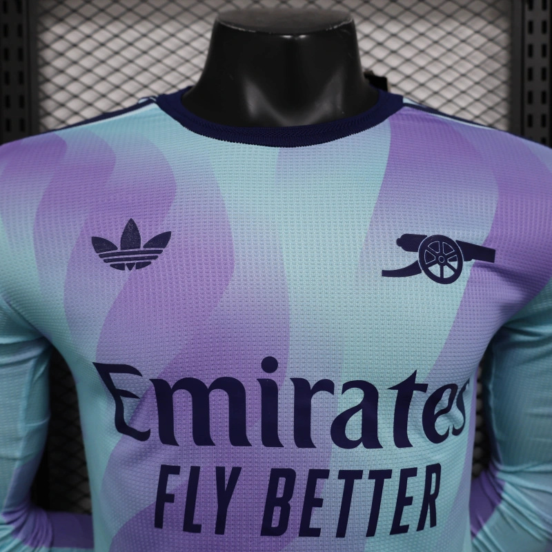 24/25 Arsenal Second Away Long Sleeve Special edition Jersey Player Version