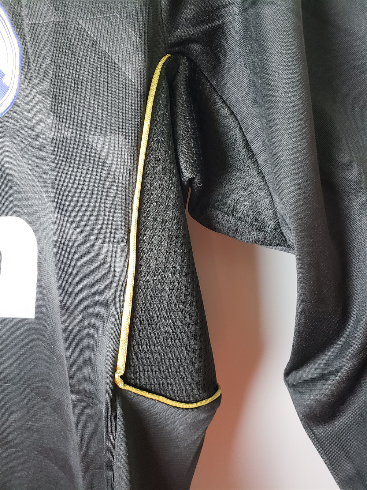 Retro Real Madrid 2012 black jersey Long Sleeves Fan Version