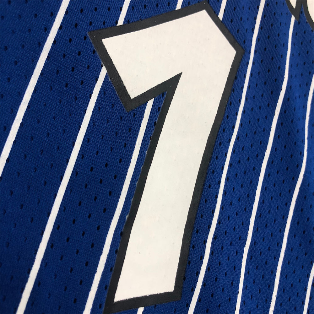NBA Orlando Magic Mitchellness Jersey Blue HARDAWAY#1 S-XXL