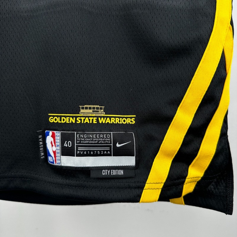 NBA Golden State Warriors 2024 V-Neck City Edition Black Jersey BUTLER Ⅲ #10 S-XXL