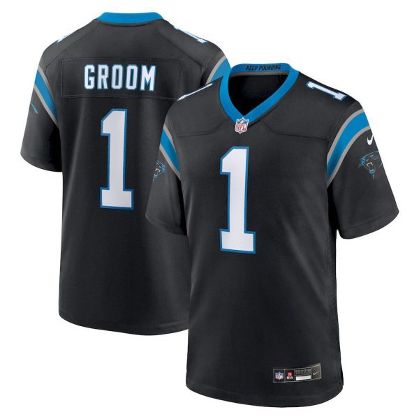 NFL Carolina Panthers Jeysey GROOM #1
