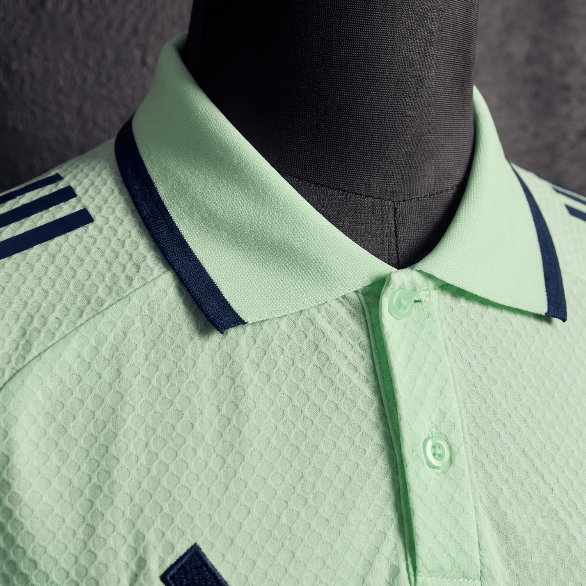 2025/26 Real Madrid Training Light Green Polo Fan version