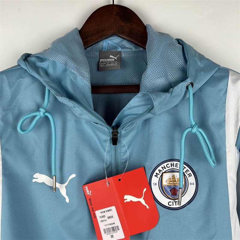 23/24 Manchester City windbreaker Sport Unifom jersey Sport Unifom