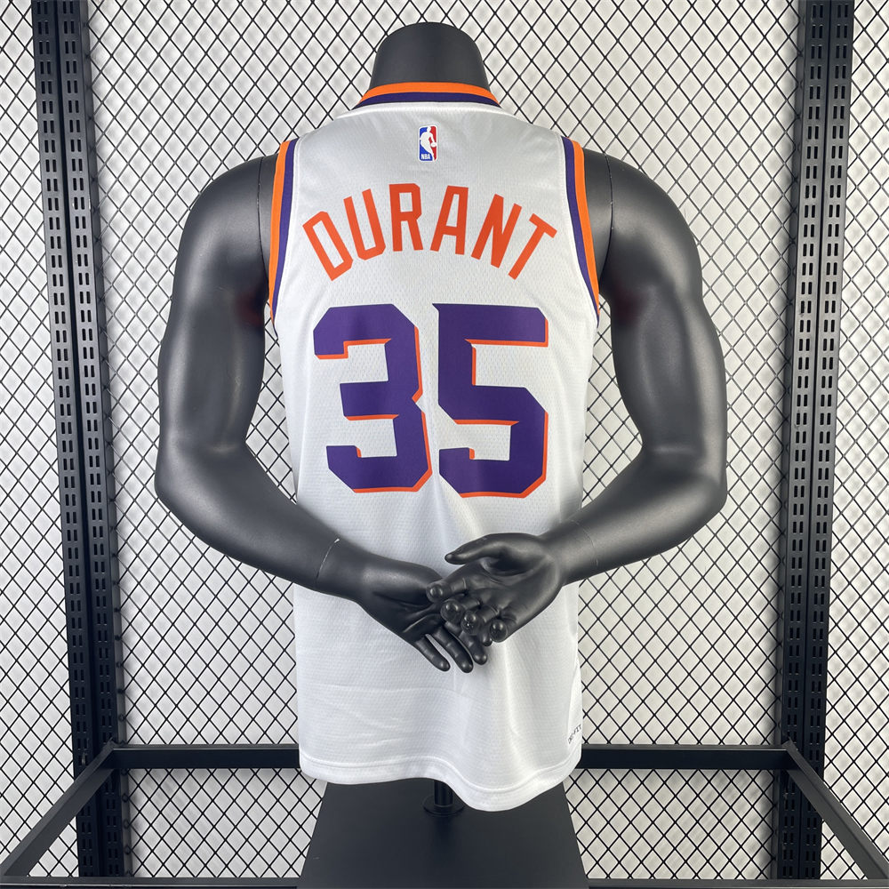 NBA Phoenix Suns 2024 DURANT#35 White Jersey S-XXL