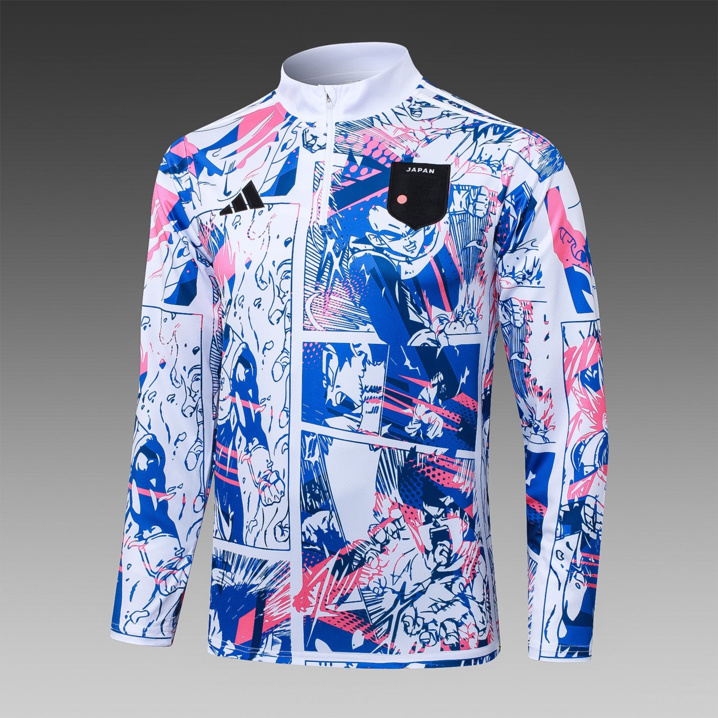 2025/26 Japan colorful Long-sleeved half-pull training kit Football team kit