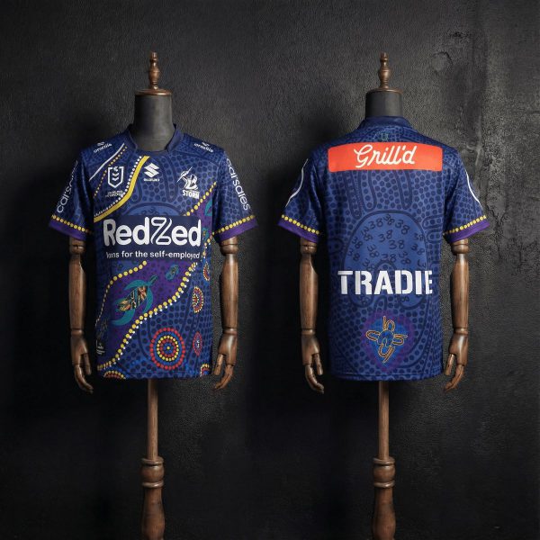 NRL 2025 Melbourne Storm Indigenours Jersey
