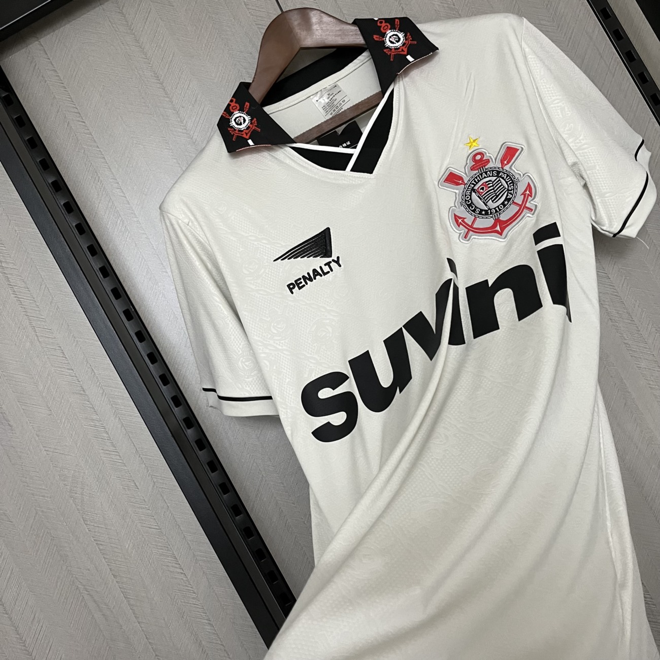 Retro 1996 Corinthians Home jersey Fan Version