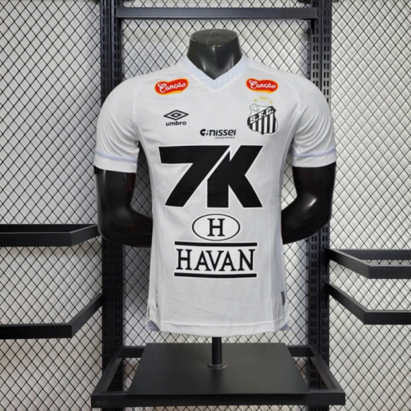 2024/25 Santos Home Jersey With Sponsors jersey Player Version