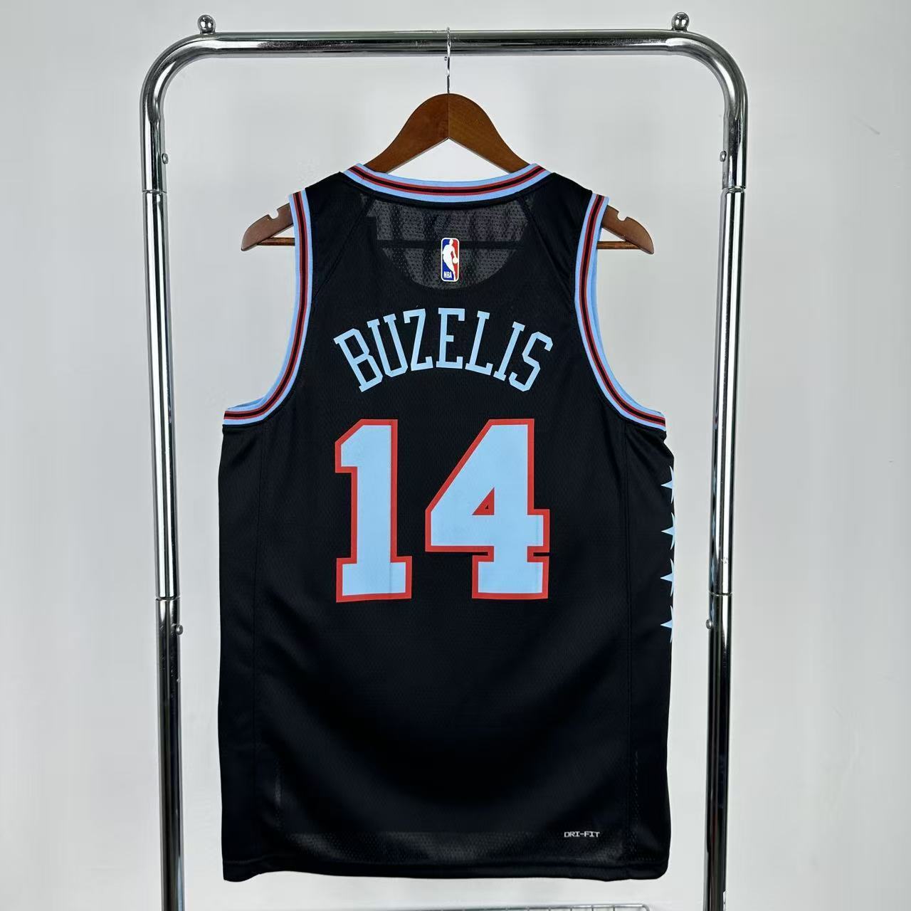 NBA Chicago Bulls 2026 City Edition Black Jersey BUZELIS#14