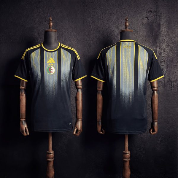 Algeria 2026 World Cup Pre-Match Black jersey Fan version