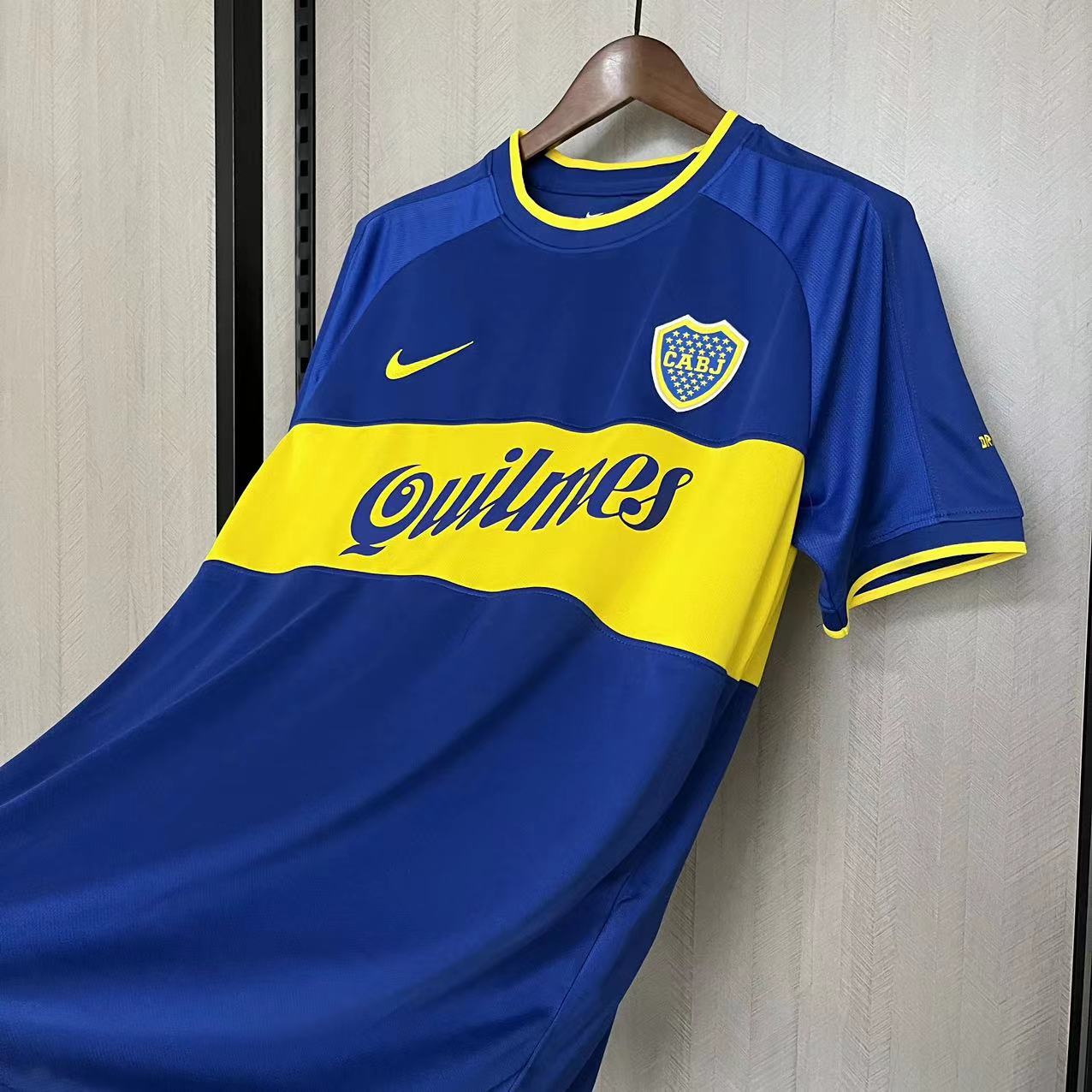 Retro Boca Juniors 99/00 Home jersey Fan Version