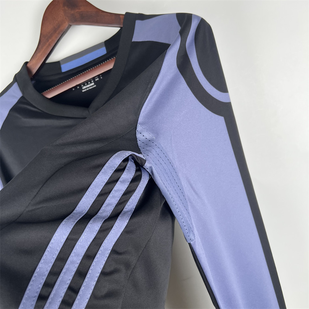Retro Real Madrid 16/17 Long Sleeve Third Away jersey Fan Version