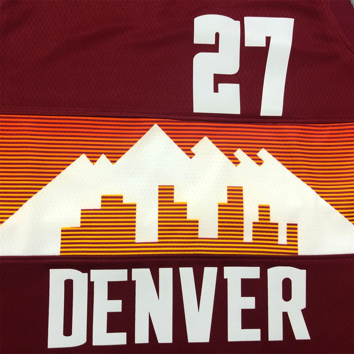 NBA Denver Nuggets Round Neck Red jersey MURRAY#27 S-XXL