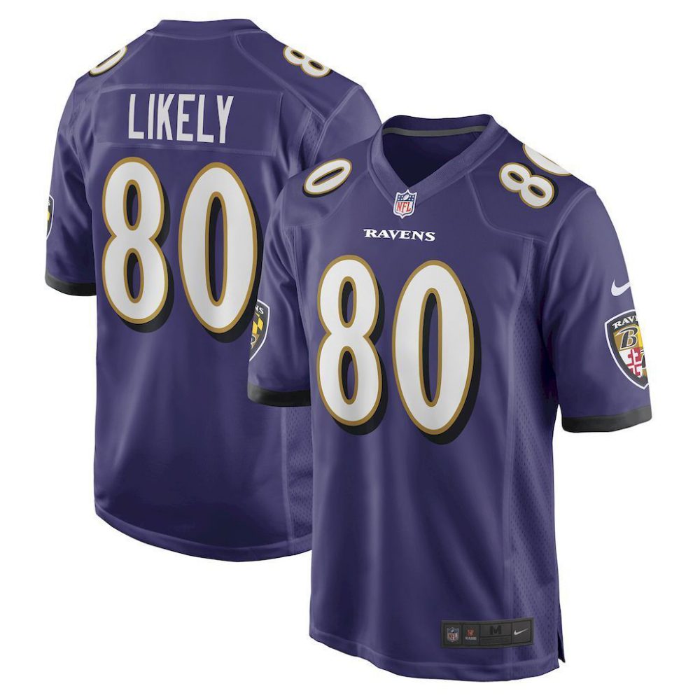 NFL Baltimore Ravens Jeysey LIKEY #80