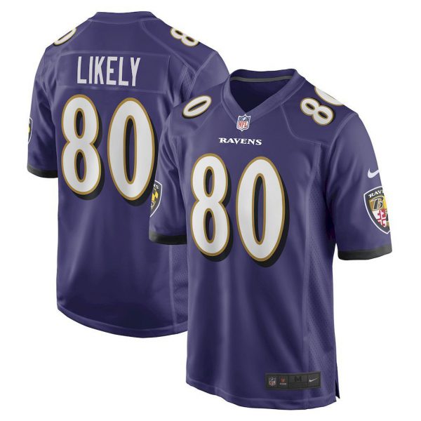 NFL Baltimore Ravens Jeysey LIKEY #80
