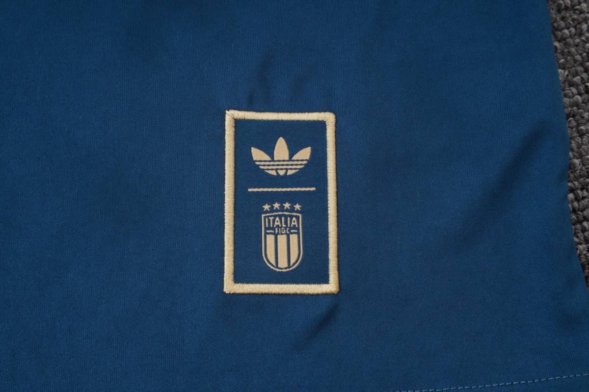 2026 Italy Dark blue Training Set Shirt and Shorts