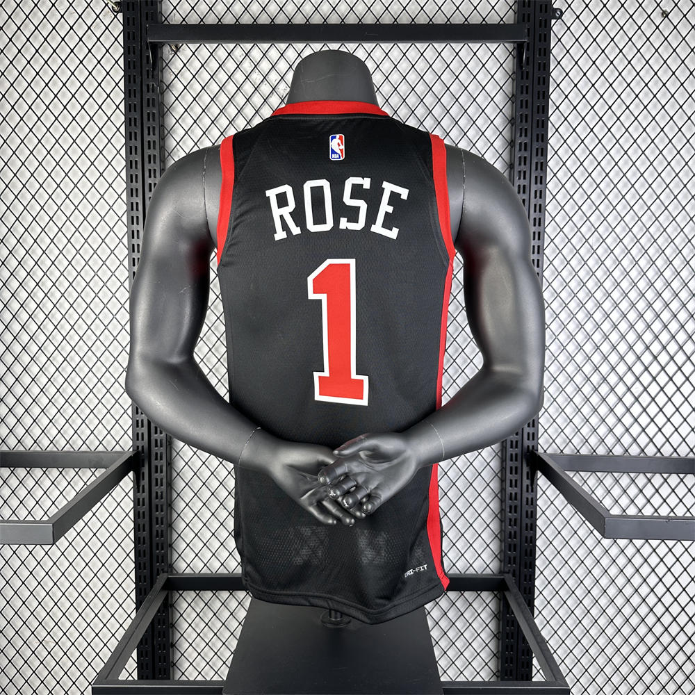 NBA Chicago Bulls Michael ROSE#1 23/24 Swingman Jersey - City Edition s-xxl