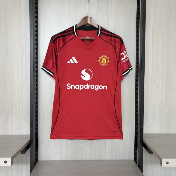 2025/26 Manchester United Home Jersey Fan Version