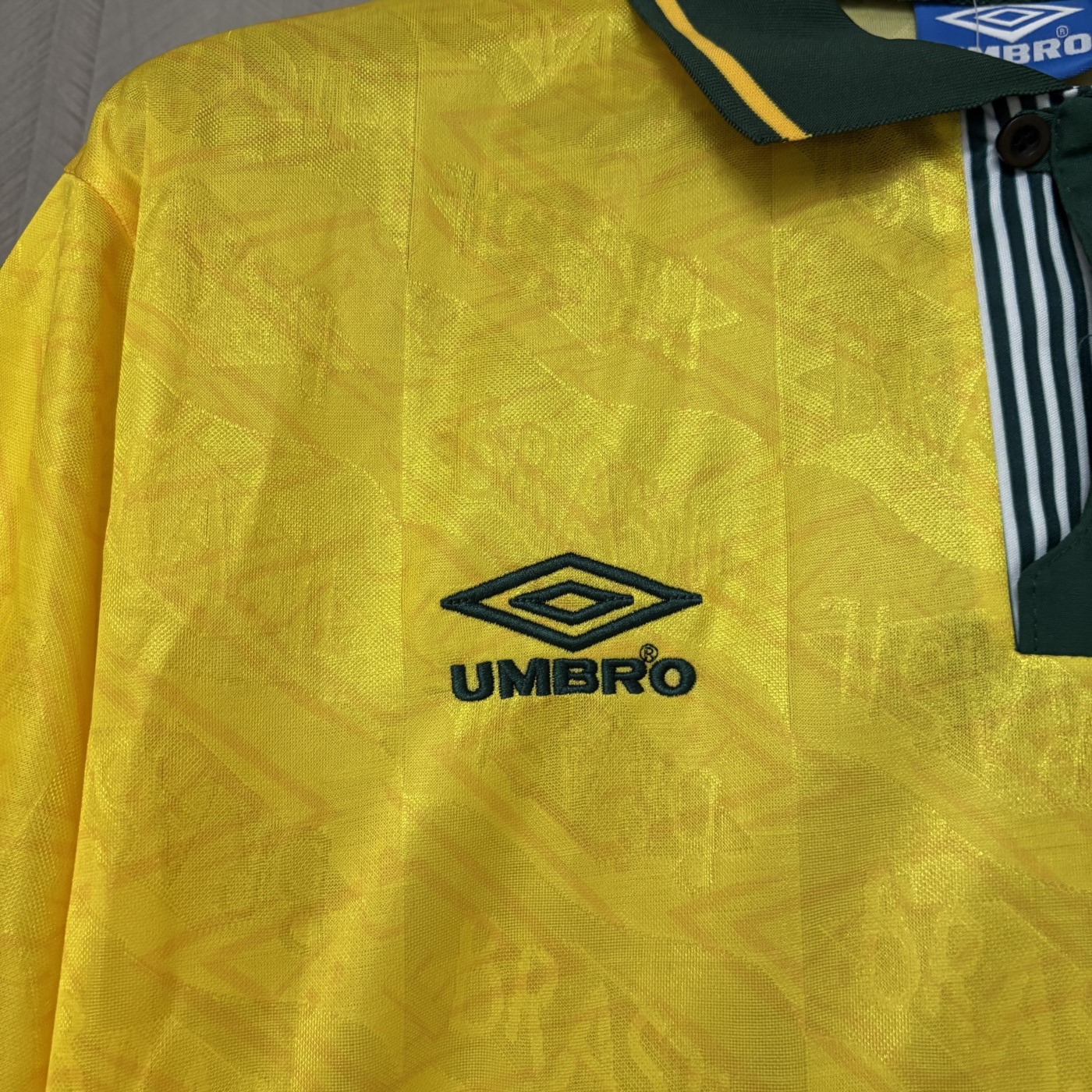 Retro 1991/93 Brazil home jersey Fan Version