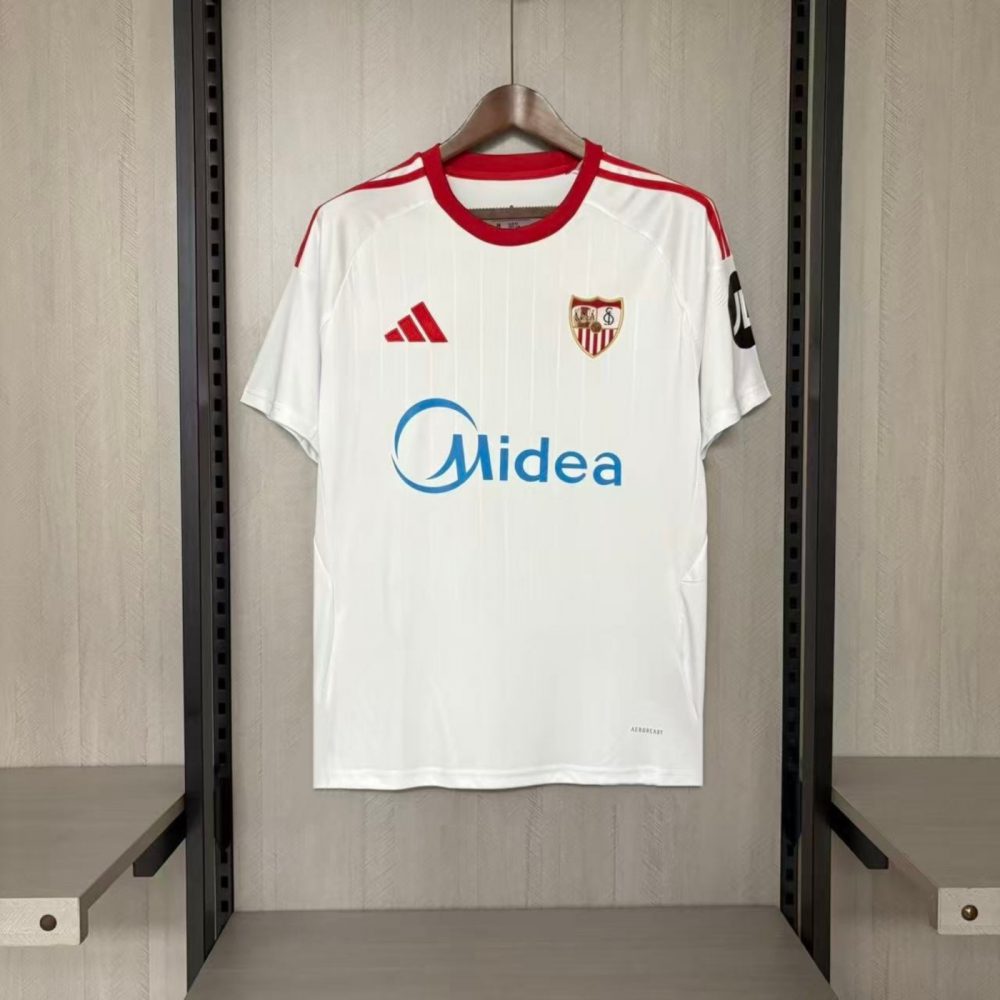 2025/26 Sevilla FC Home Jersey – Fan Version (BALIEJIN)