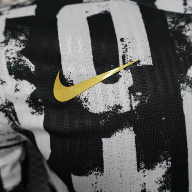 2025/26 Barcelona Black and White Training jersey Player Version