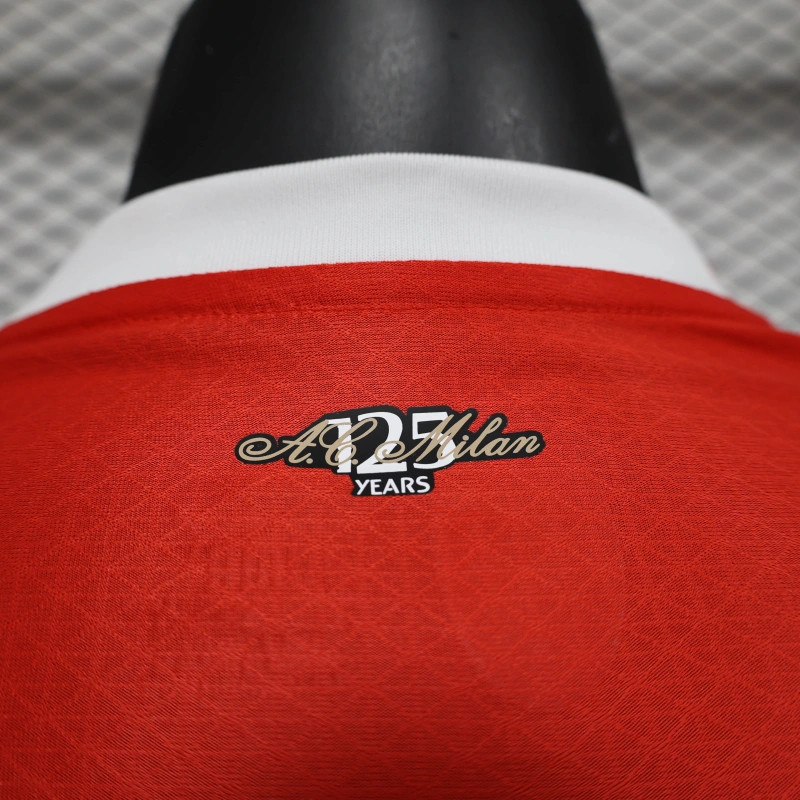 24/25 AC Milan Home Jersey Long Sleeve Player Version