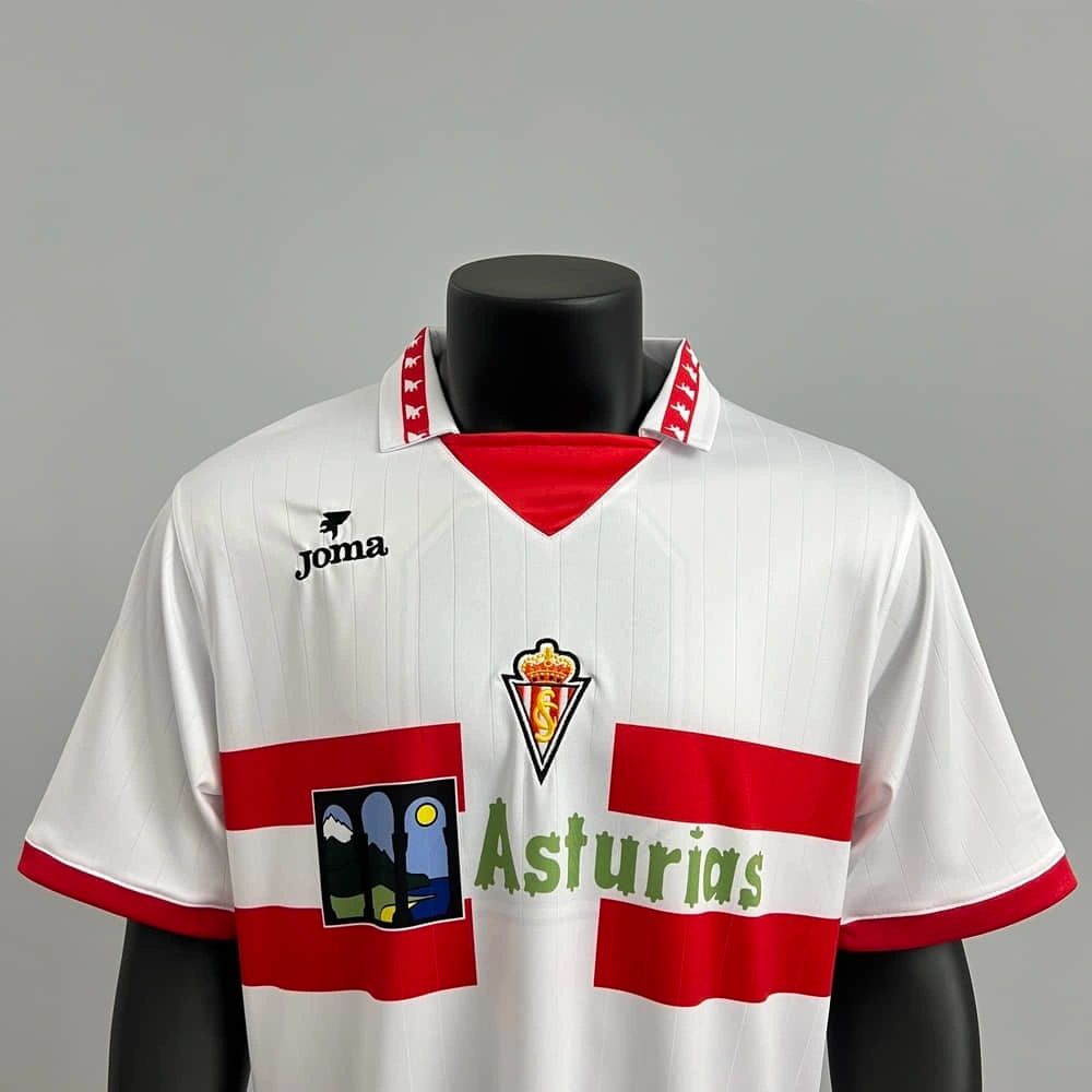 Retro Sporting Gijon 1996/97 Away jersey Fan Version