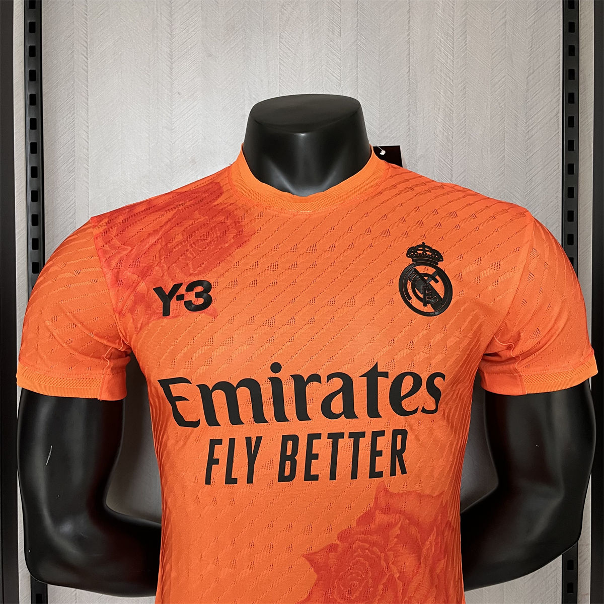 24/25 Real Madrid Y3 Orange Rose Special edition Jersey Player Version
