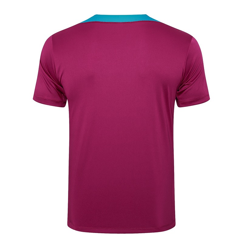 24/25 Psg purplish red Training Set Shirt and Shorts