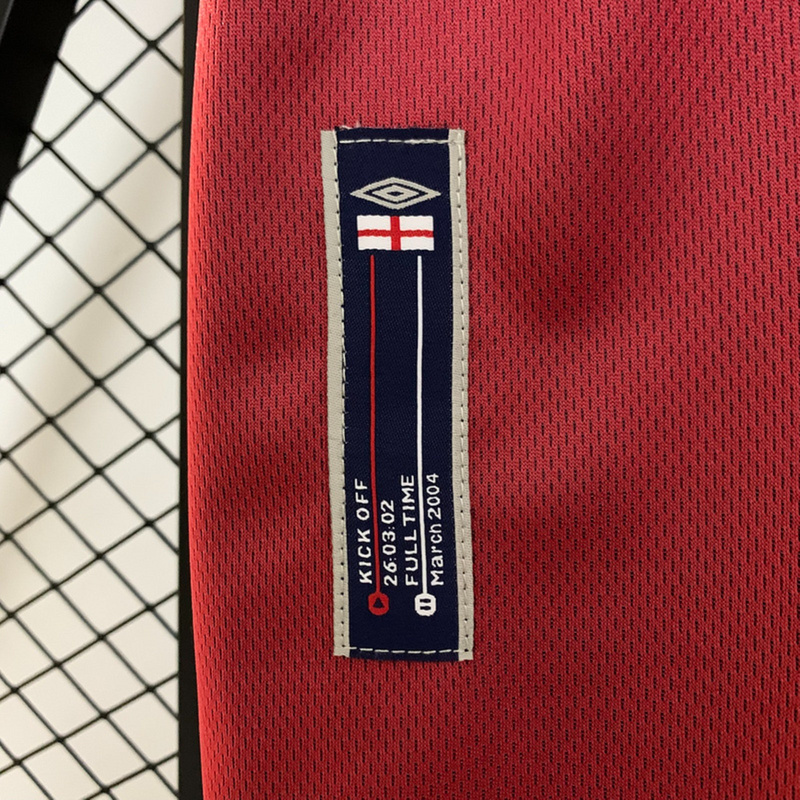 Retro England 2002 Away jersey Fan Version