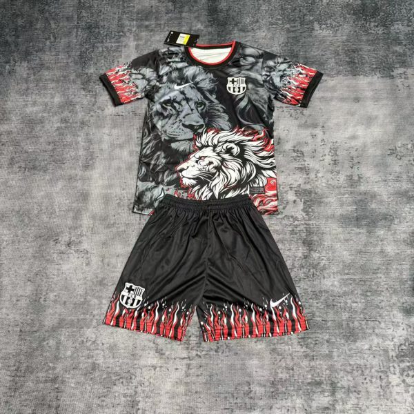 2025/26 Barcelona Special Edition jersey kids Kits size: 16-28