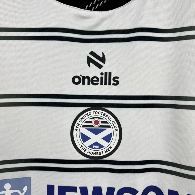 2025/26 Ayr United F.C. Home Jersey Fan Version