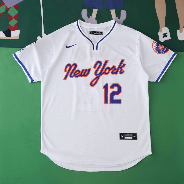 MLB 2025 New York Mets White Jersey