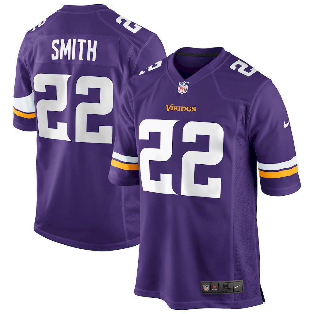 NFL Minnesota vikings Jeysey SMITH # 22