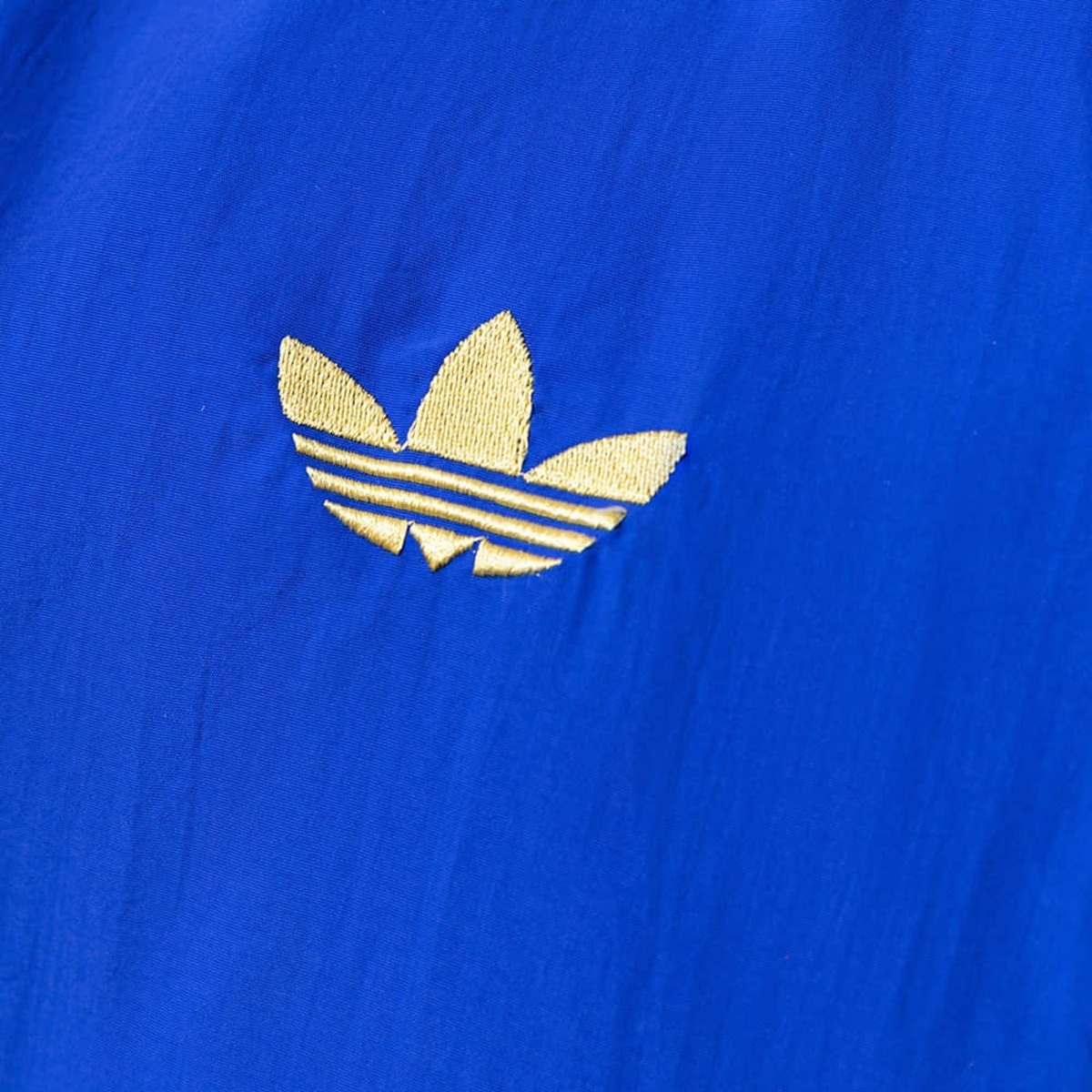 2026 Real Madrid Blue and Golden Reversible Windbreaker Sport Unifom