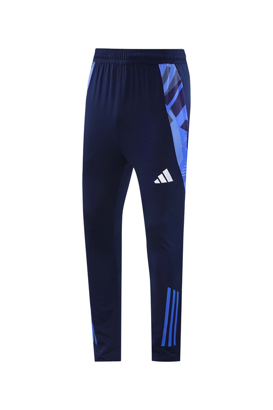 2024 Adidas Blue Long-sleeved half-pull training kit Football team kit
