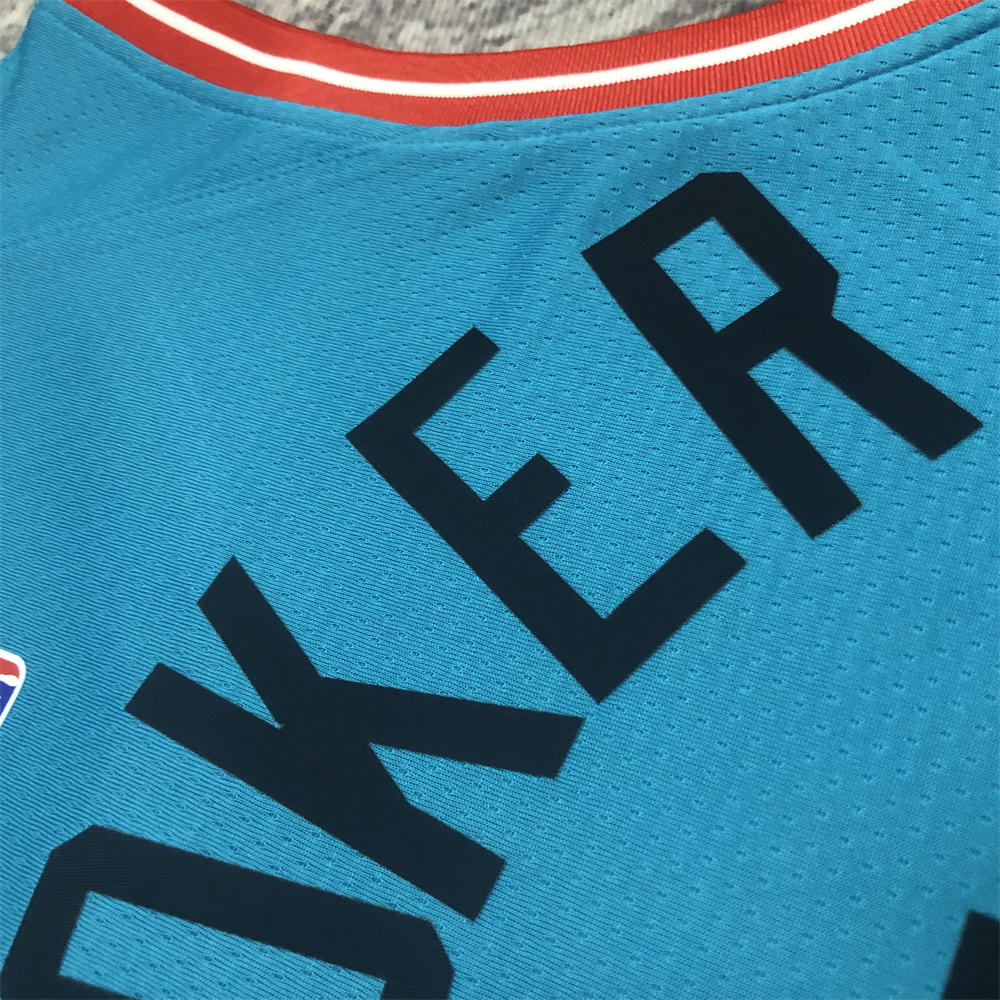 NBA Phoenix Suns V-Neck City Edition Blue jersey BOOKER#1 S-XXL