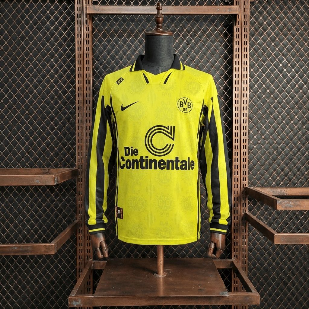 Retro Dortmund 1996/97 home jersey Fan Version