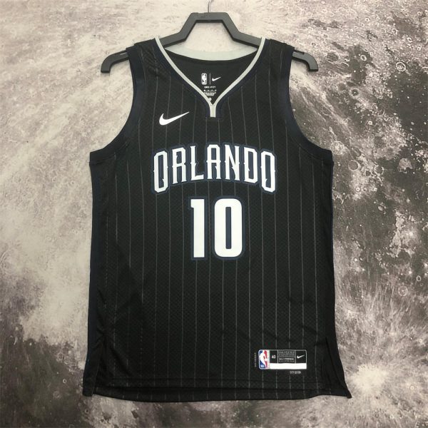 NBA Orlando Magic V-Neck Jersey Black BOL#10 S-XXL