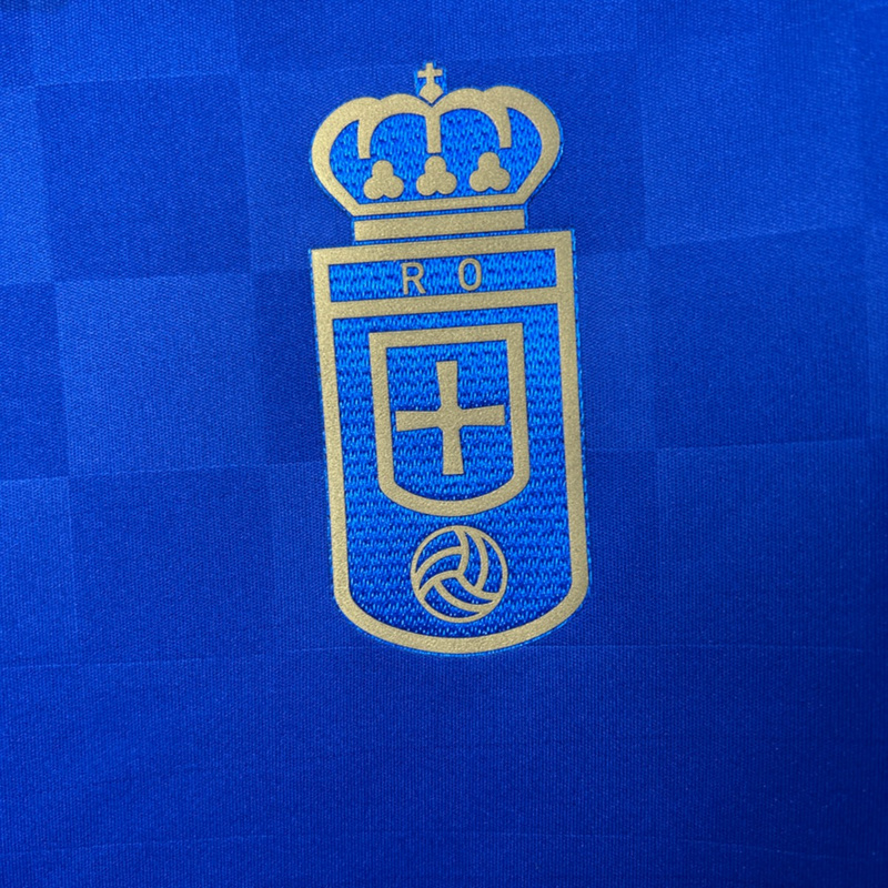2025/26 Real Oviedo Home jersey Fan version