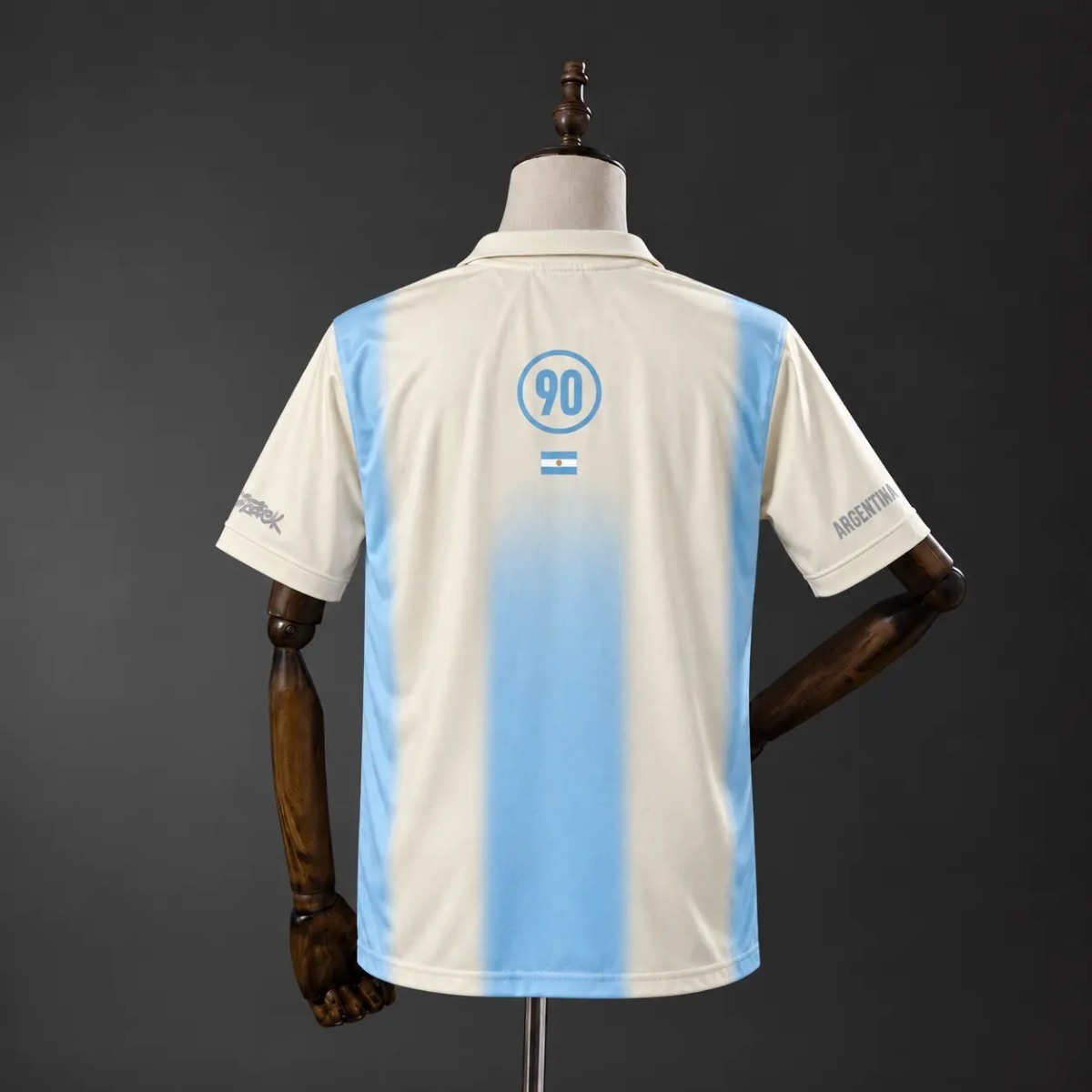 2026 Argentina X Cactus Jack Travis Scott Total 90 Retro   Jersey Fan Version