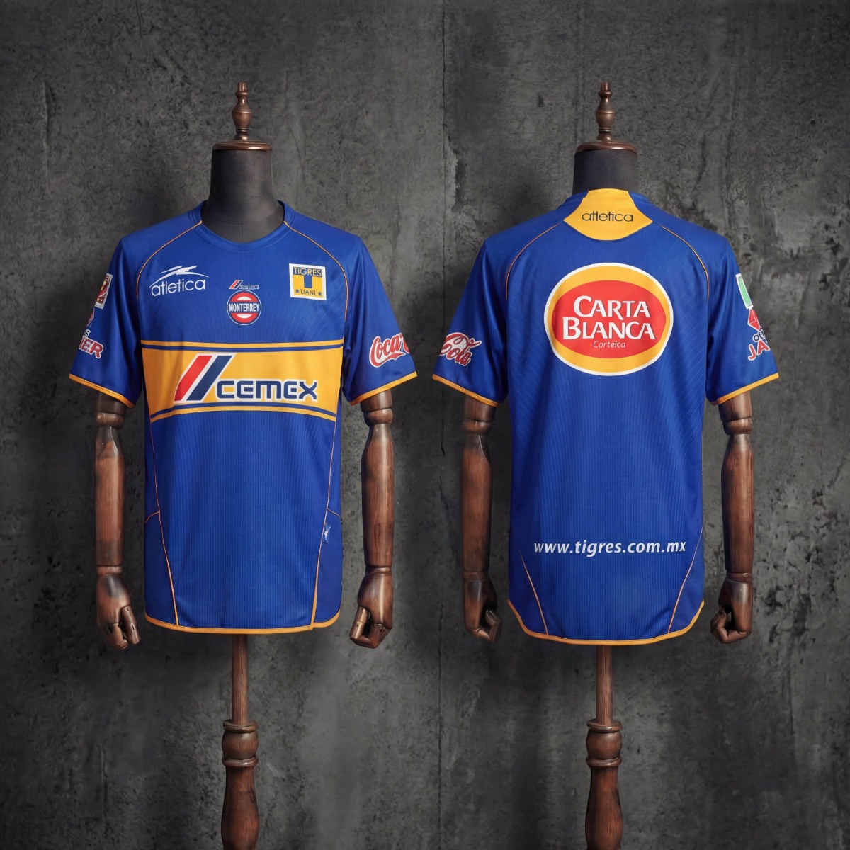 Retro Tigres UANL 2006 Away Jersey Fan Version
