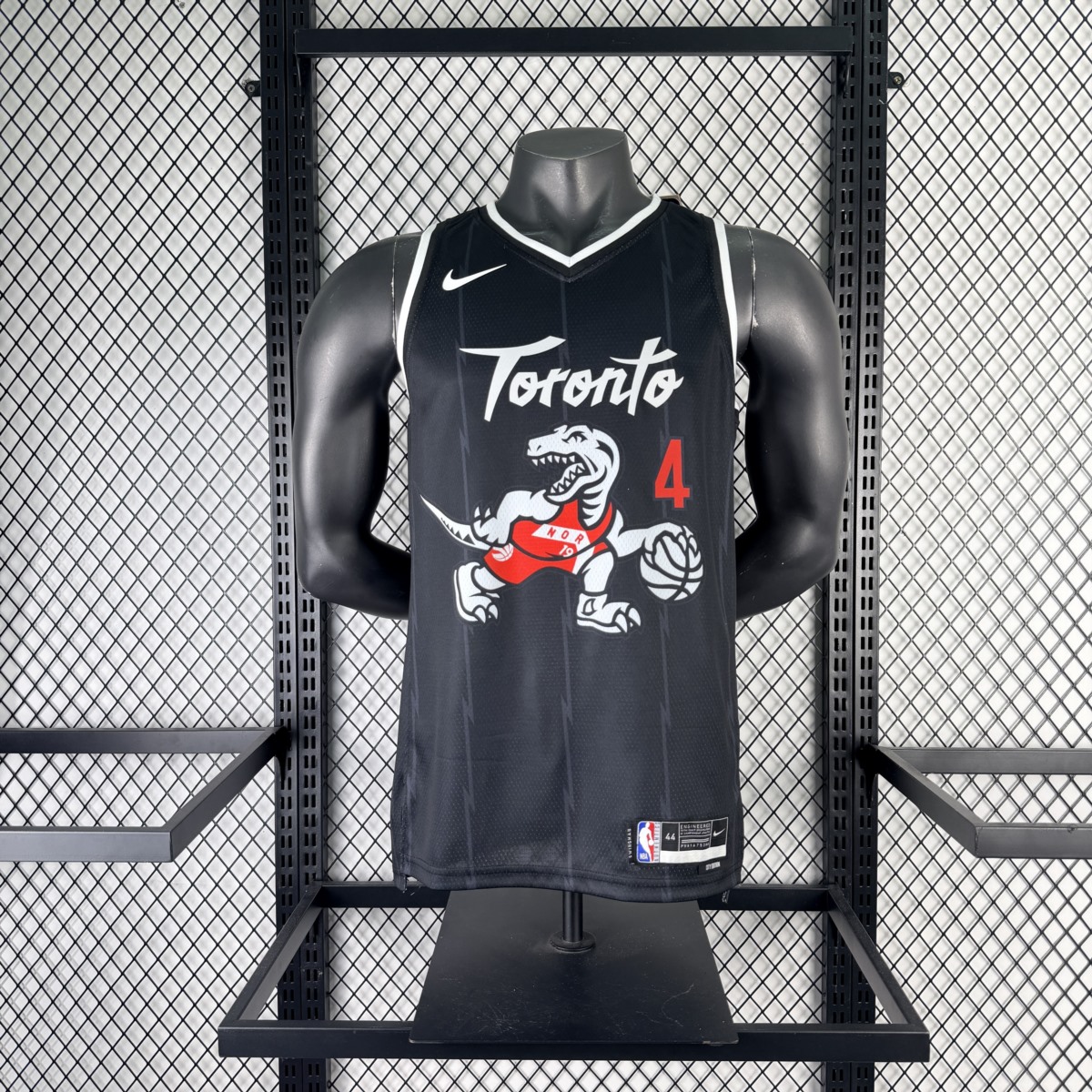 NBA Toronto Raptors 2026 City Edition Black Jersey BARNES#4