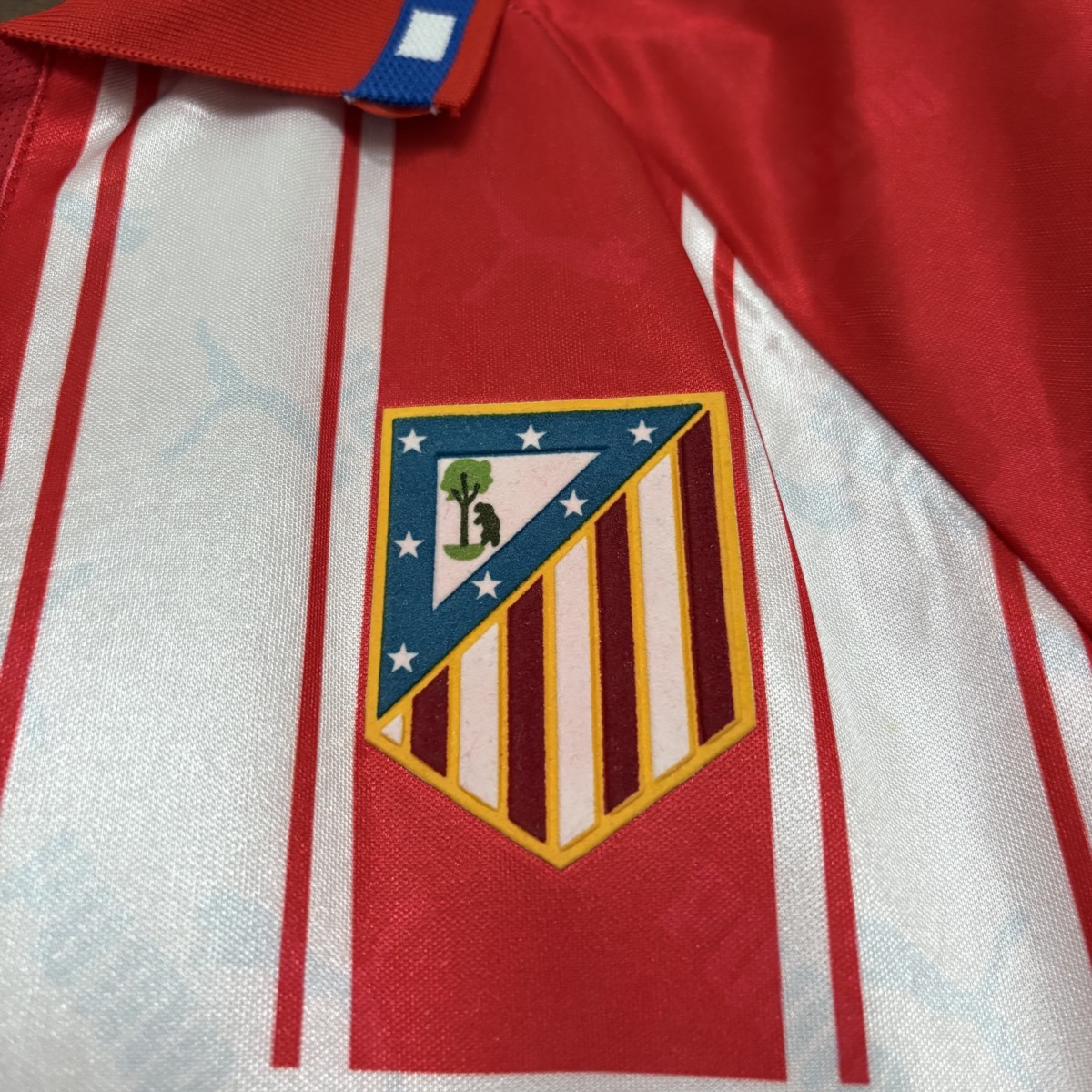 Retro Atletico Madrid 1994/95 home jersey Fan Version