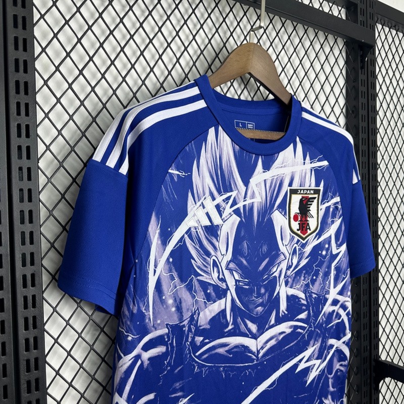 2025/26 Japan Anime Dragon Ball Special Edition Blue Jersey Fan Version