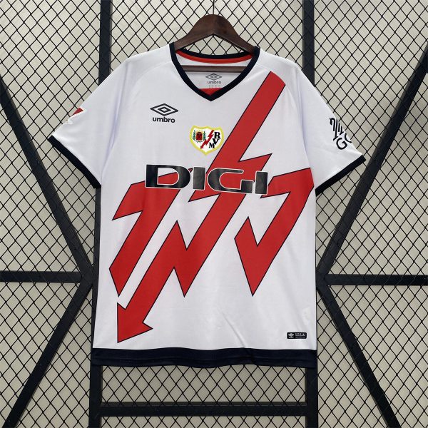 24/25 Rayo Vallecano Home Jersey Fan Version