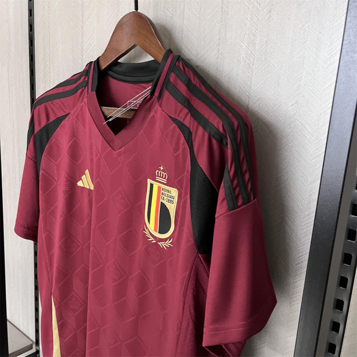 2024/25 Belgium Euro Home Jersey Fan Version