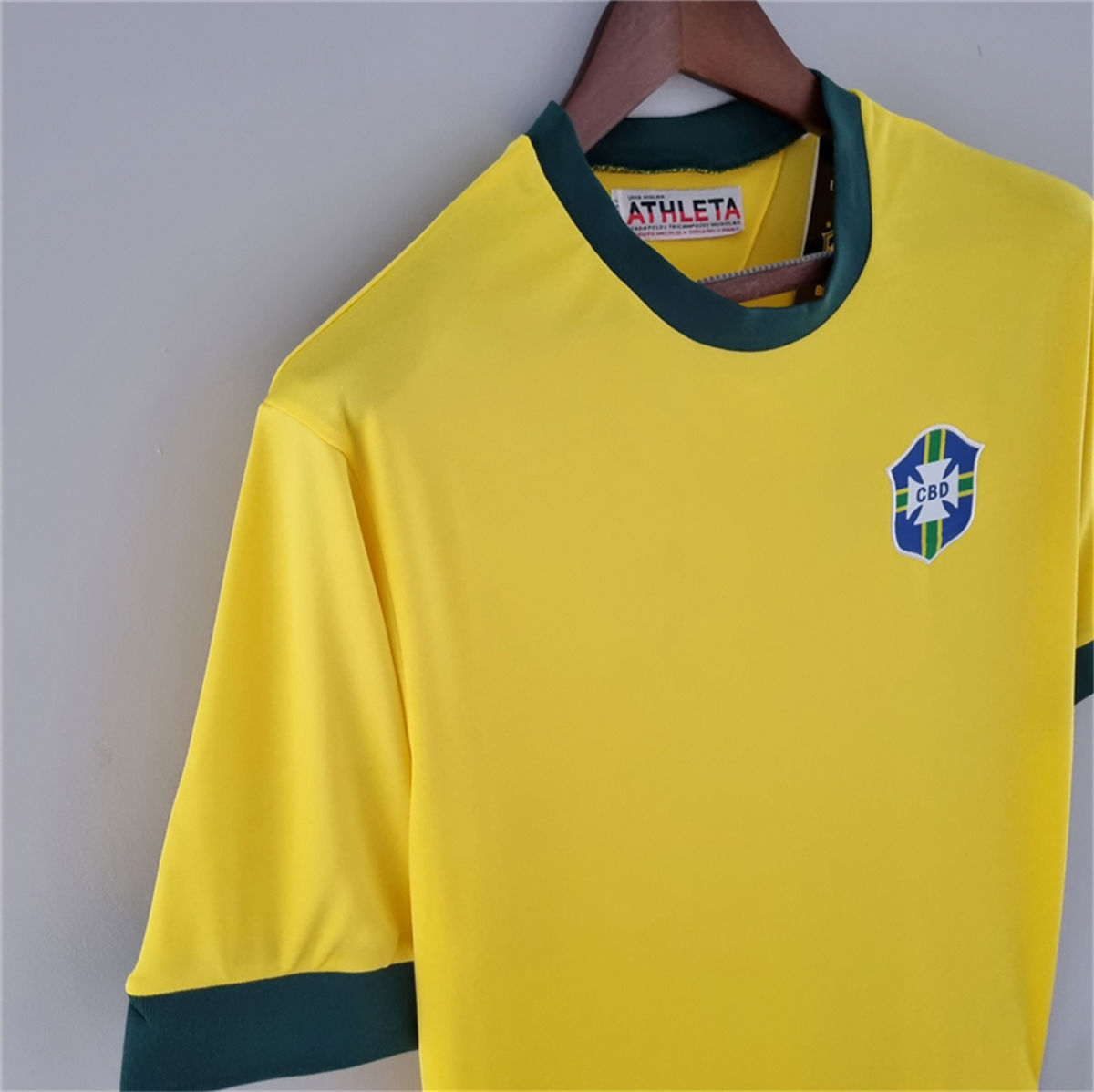 Retro 1970 Brazil home jersey Fan Version