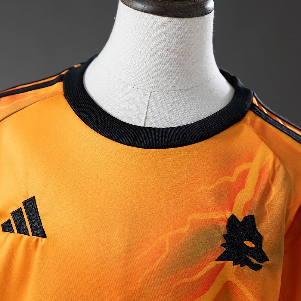 2025/26 Roma Away jersey kids Kits size: 16-28