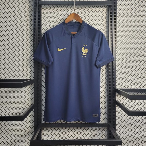 Retro France 2022 Home Jersey Fan Version